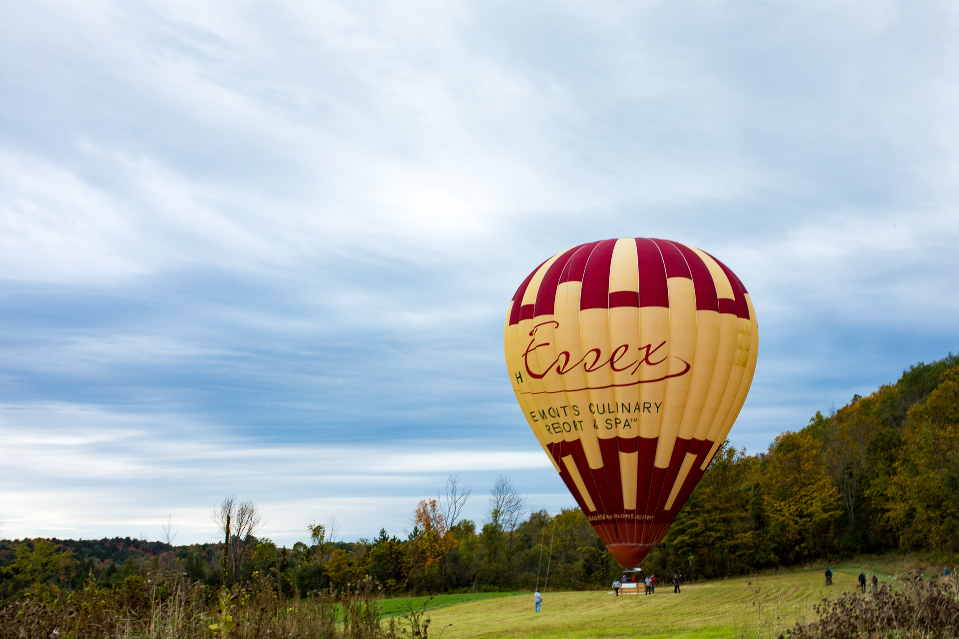 Drifting Over Vermont With Above Reality Hot Air Balloon Rides