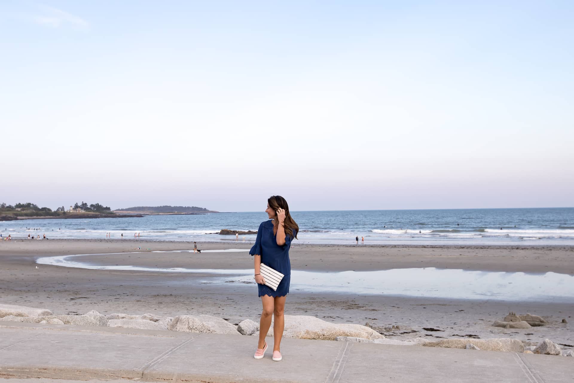 Navy Blue Dress in Scarborough, Maine