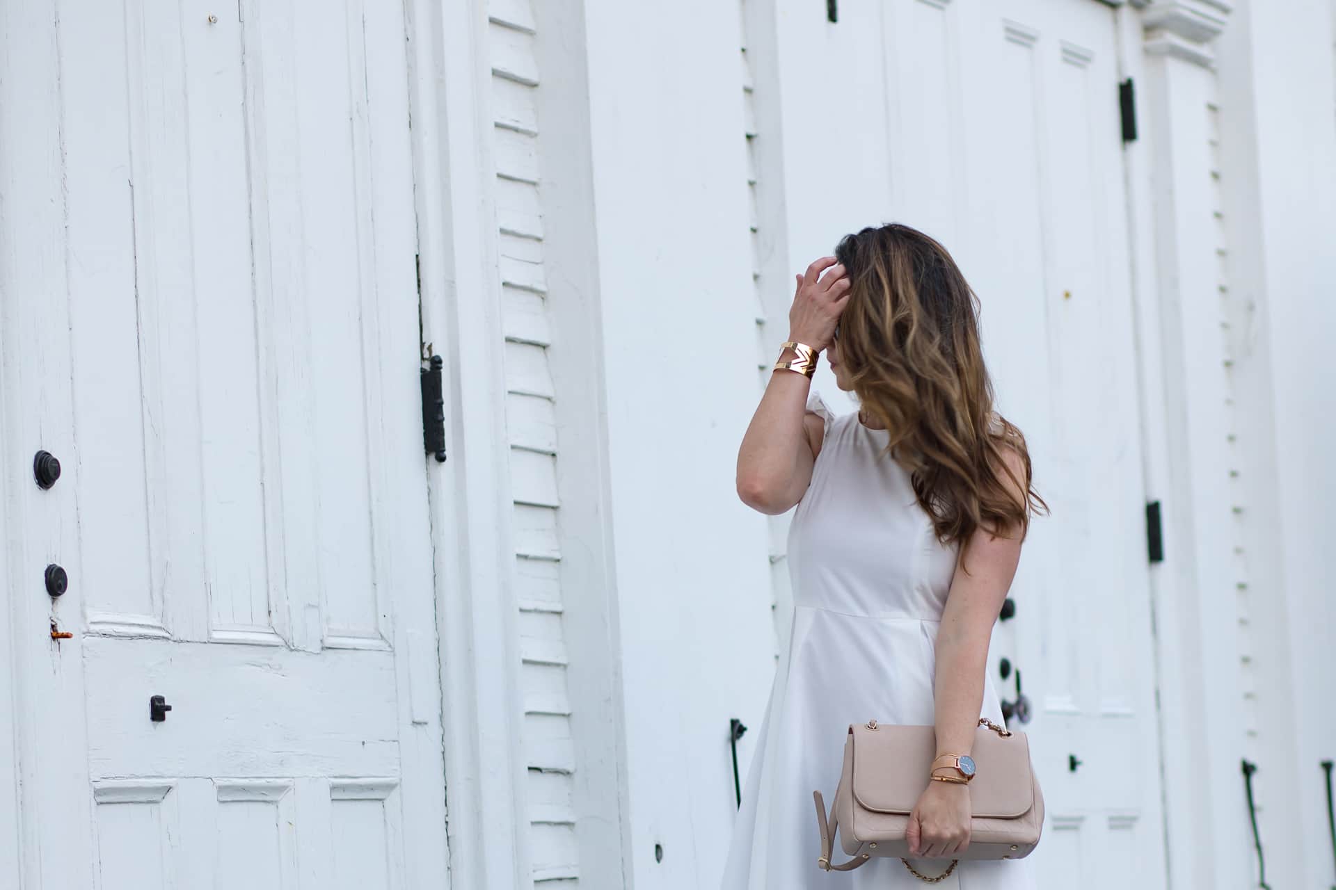 White + Burgundy, a Fall Combination With Cotton Canary