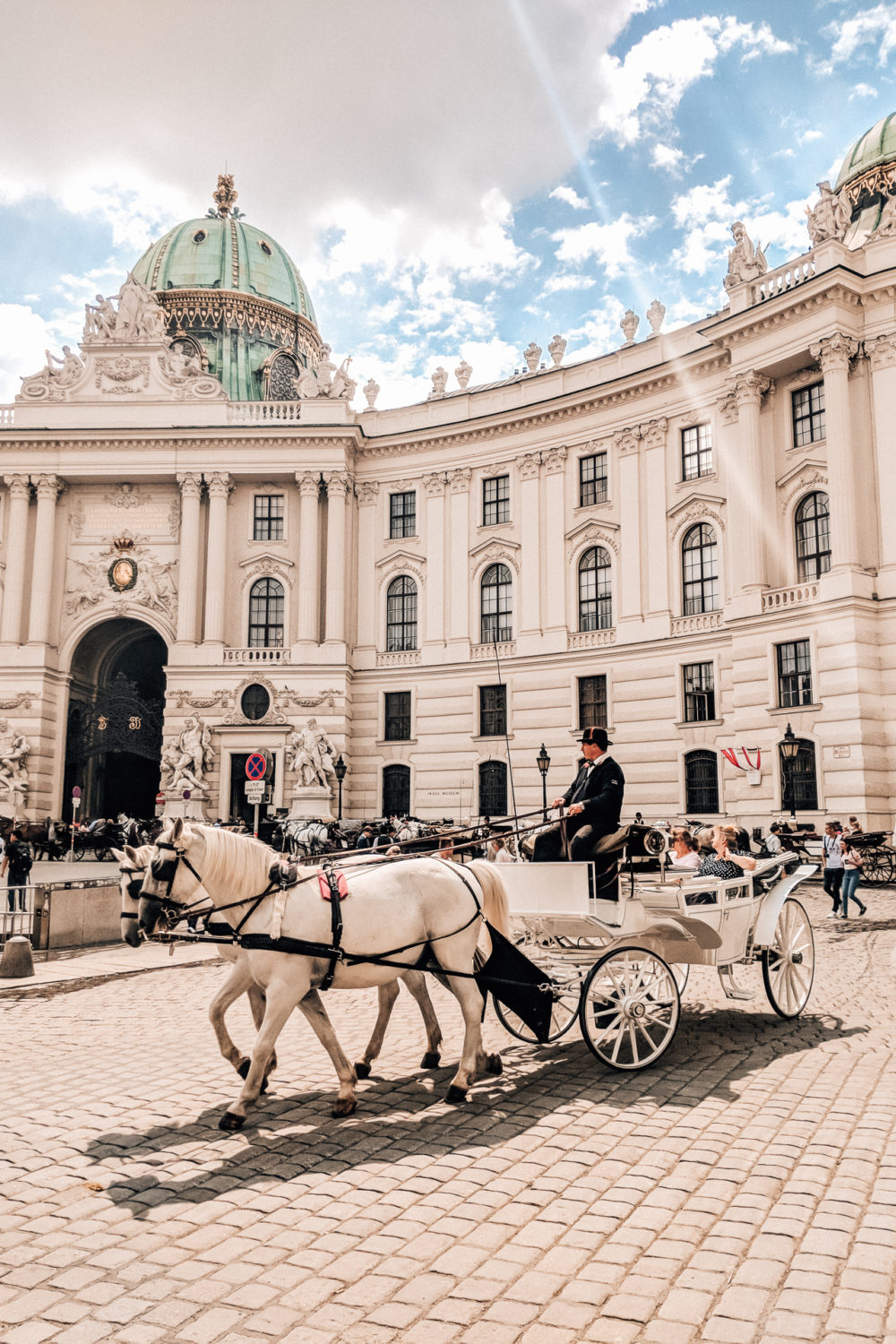 Spanish Riding School - Top Things to do in Vienna: a 4 Day Itinerary featured by popular Boston travel blogger, Sunny Coastlines