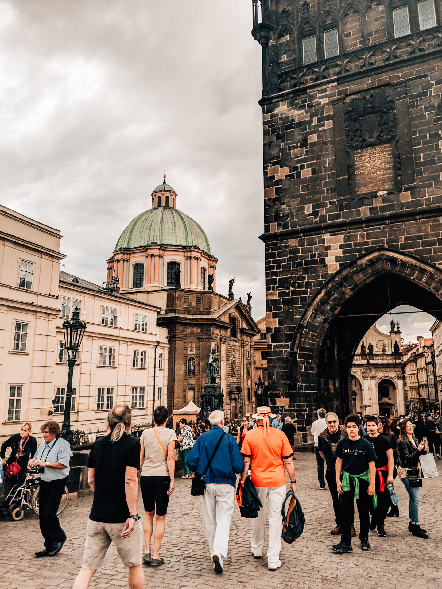 Charles Bridge - Top 10 Things to do in Prague featured by popular Boston travel blogger, Sunny Coastlines