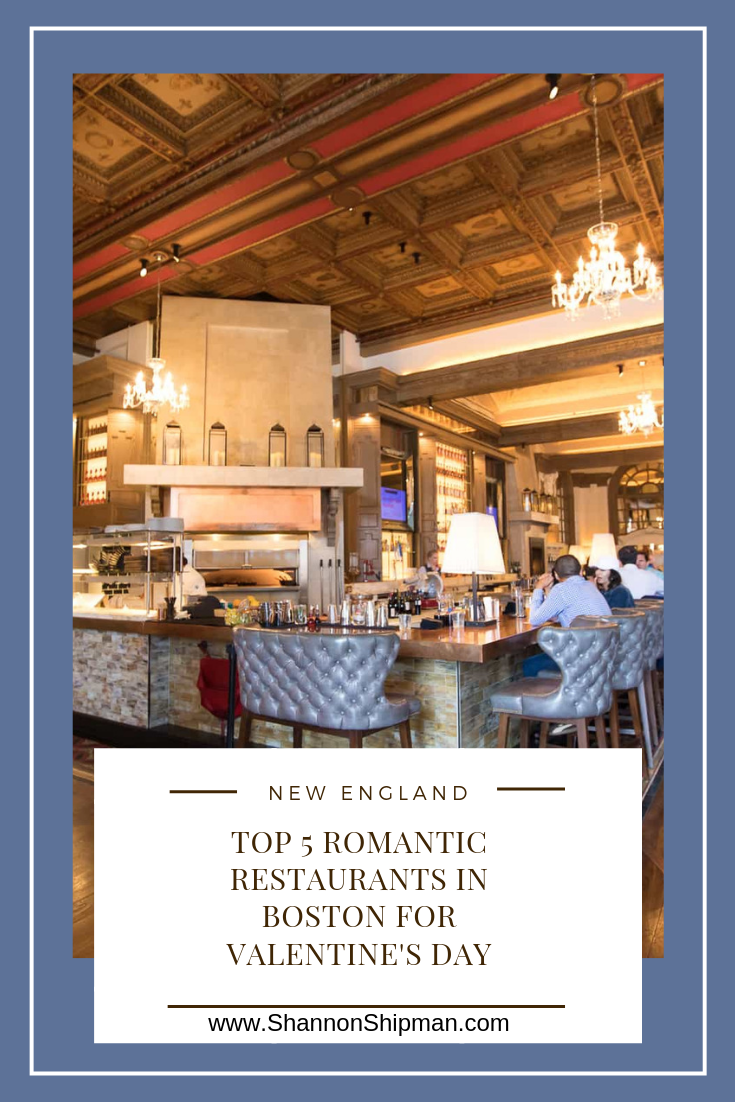Top 5 Romantic Restaurants in Boston for Valentine's Day
