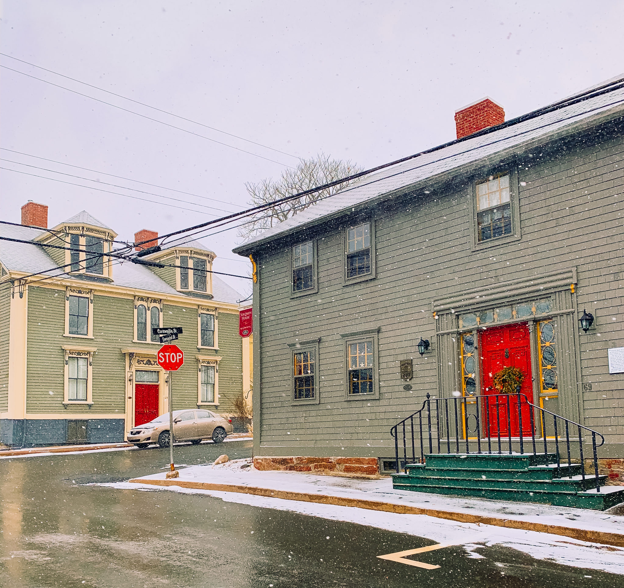 Lunenburg Nova Scotia architecture featured by top US travel blog, Sunny Coastlines