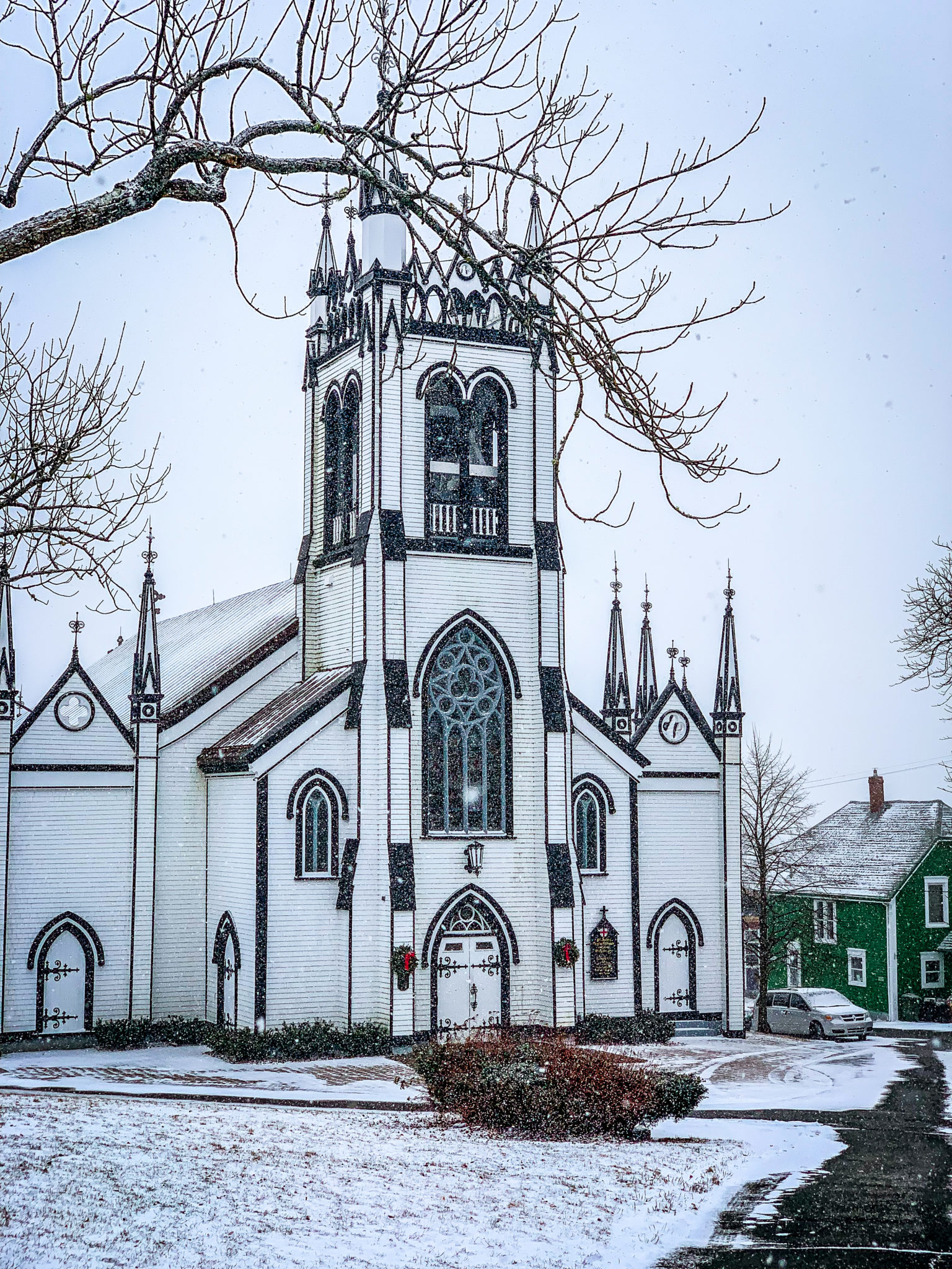 Lunenburg Nova Scotia architecture featured by top US travel blog, Sunny Coastlines