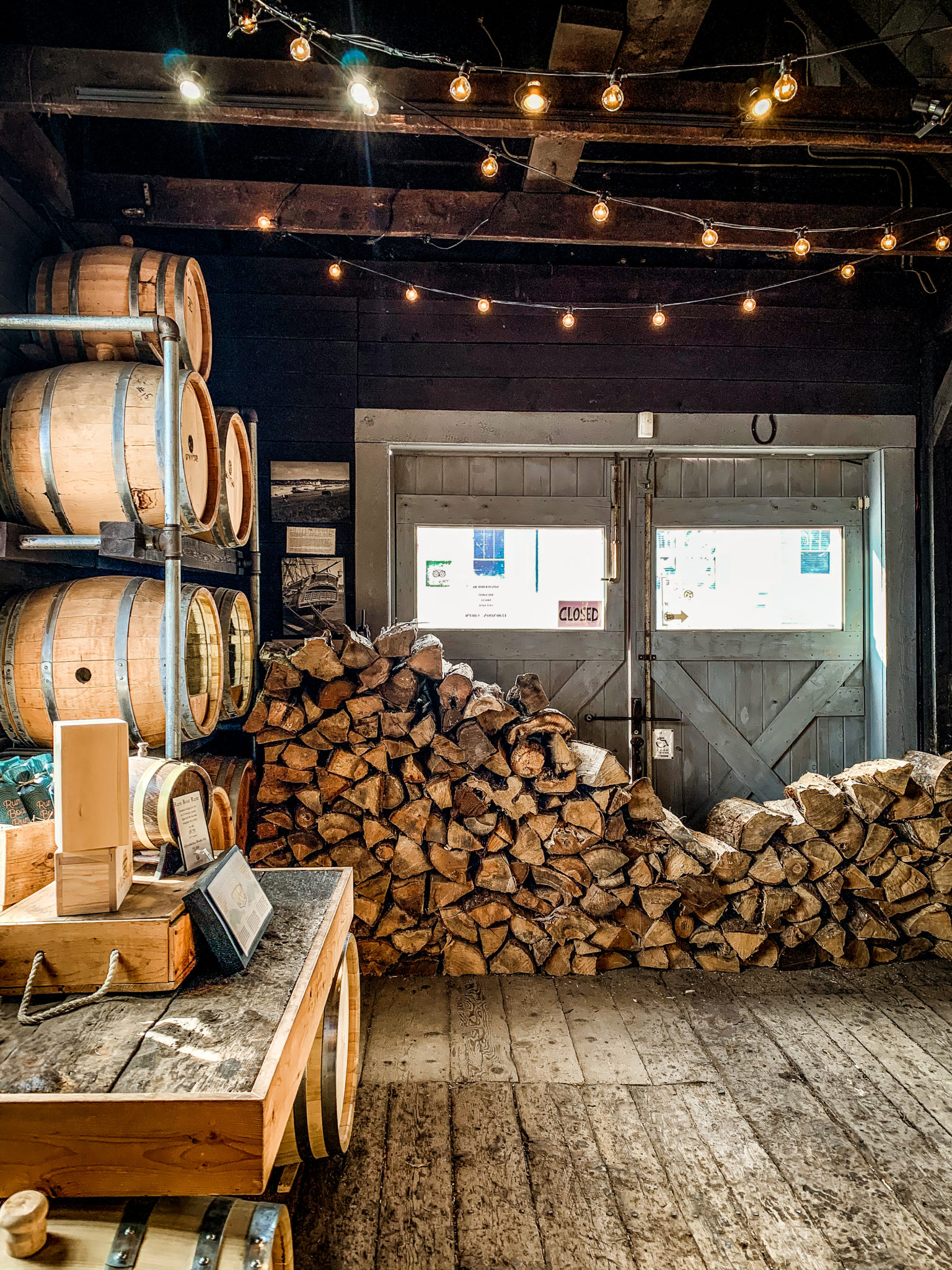 5 Reasons You Should Visit Nova Scotia in the Winter featured by top US travel blogger, Shannon Shipman: image of Iron Works Distillery in Lunenburg 