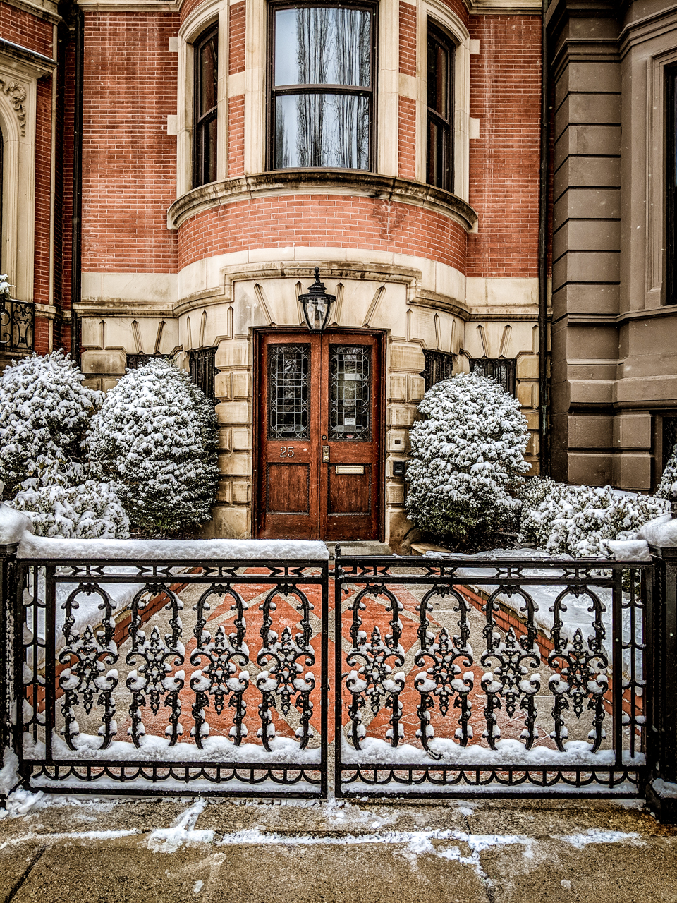 5 Boston Streets to Photograph in Winter featured by top Boston blogger Shannon Shipman: Commonwealth Avenue