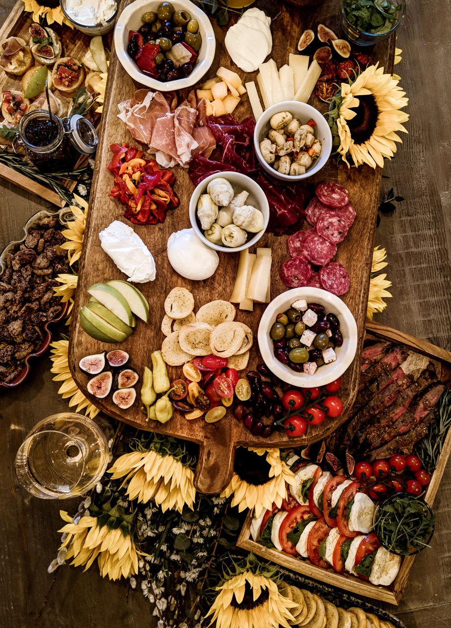 Bruschetta Board and Rose Soiree featured by top US lifestyle blogger, Shannon Shipman