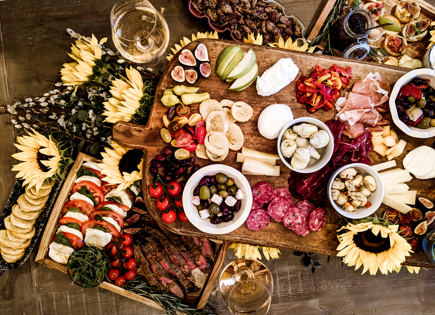 Bruschetta Board and Rose Soiree featured by top US lifestyle blogger, Shannon Shipman