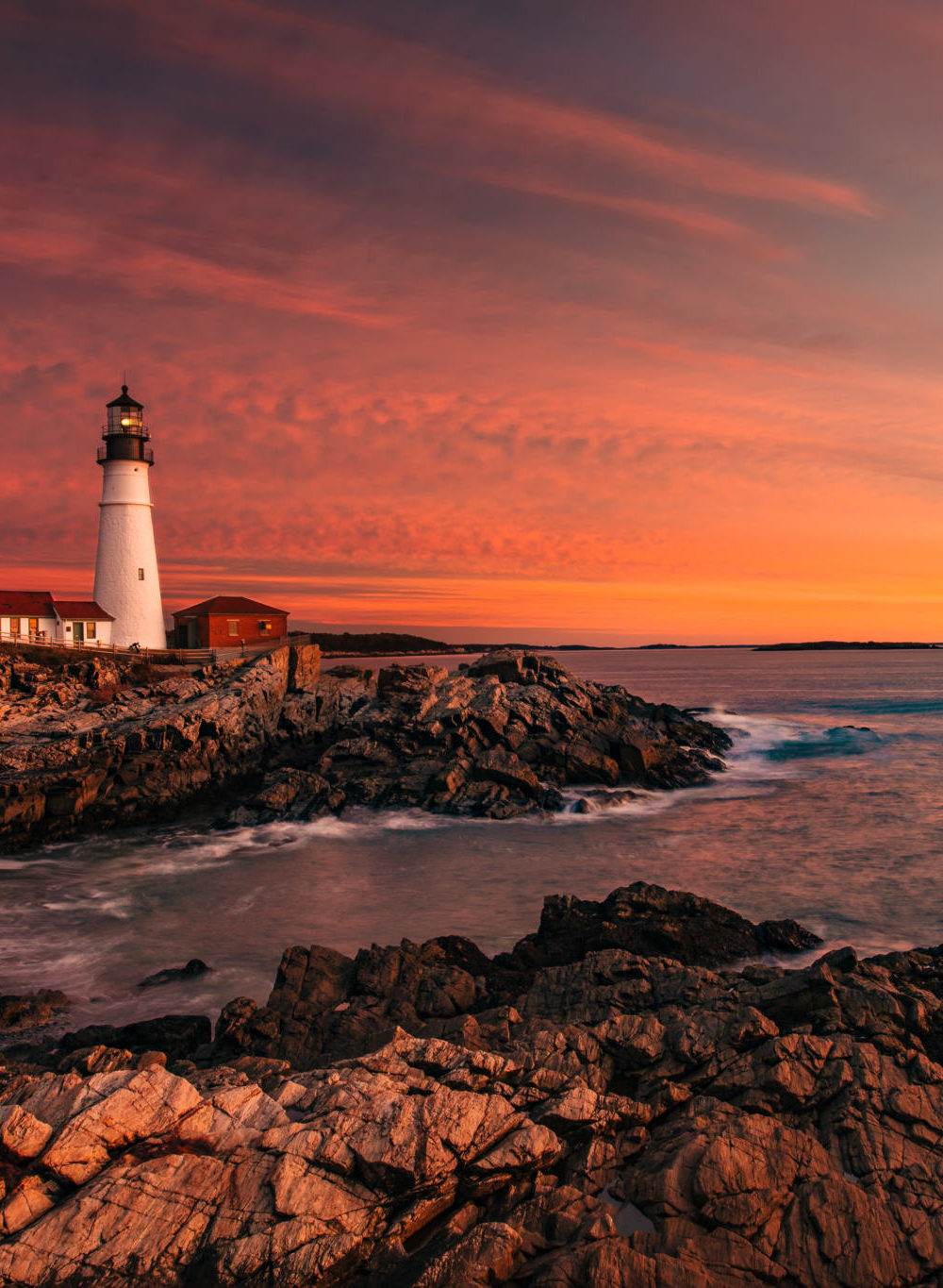 Top 10 Things to Do in New England in Fall featured by top New England travel blogger, Shannon Shipman: image of Portland Head Light