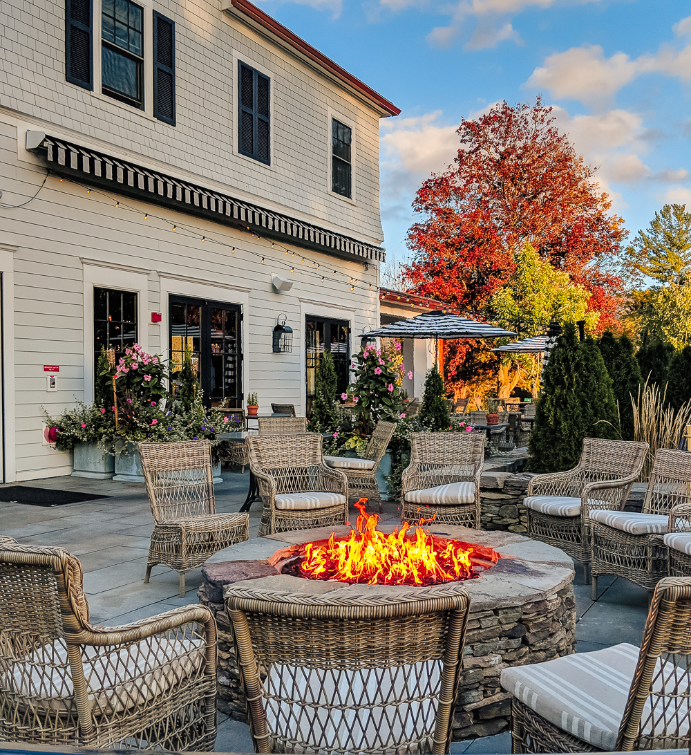 Vermont Fall Foliage travel guide featured by top US travel blogger, Shannon Shipman: image of Kimpton Taconic Hotel