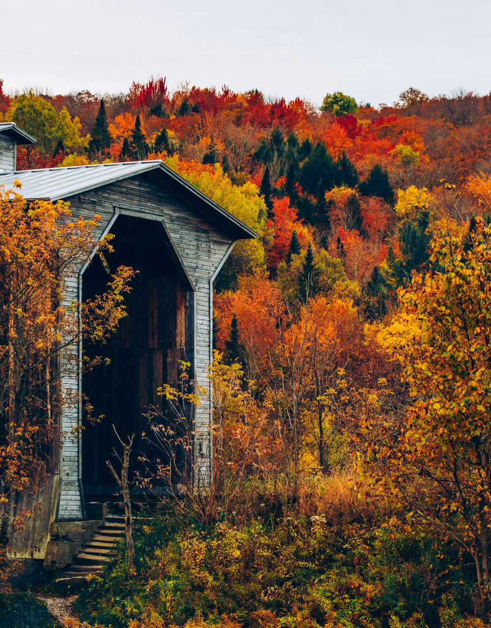 Top 5 Places to Visit in the Fall: Stowe Vermont featured by top New England travel blogger and photographer, Shannon Shipman