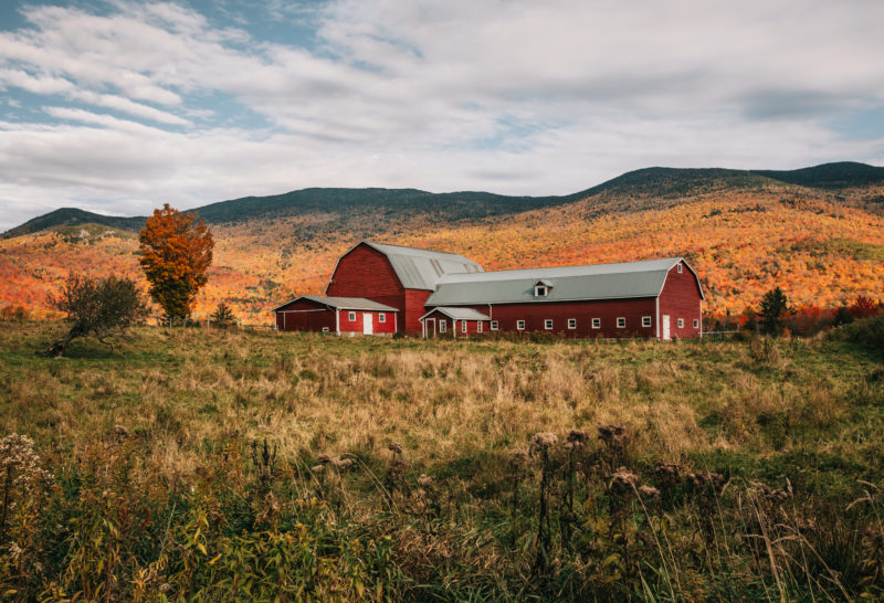 Fine Art New England Print featured by top fine art photographer, Shannon Shipman: image of a barn in Vermont