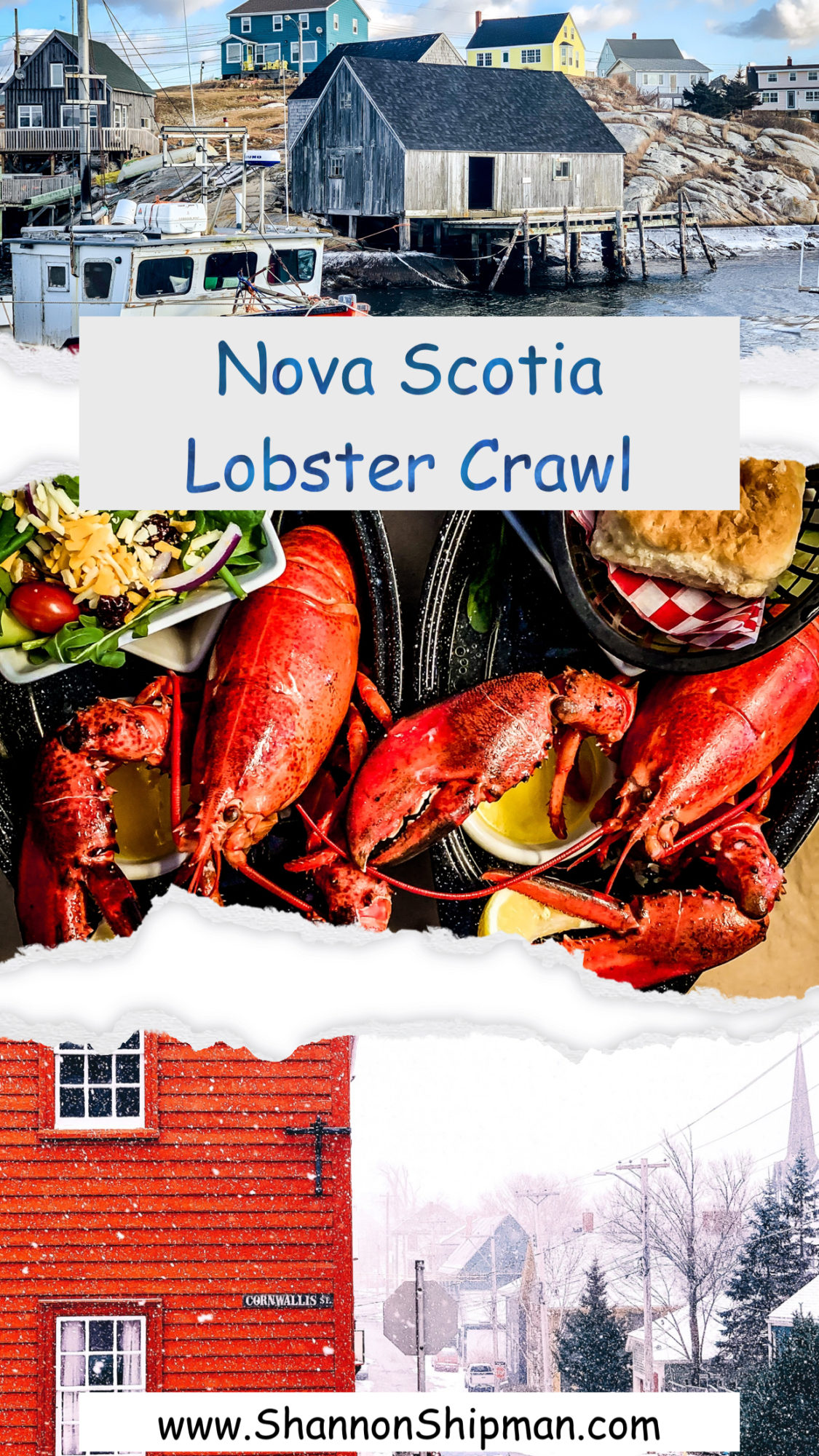 Nova Scotia Lobster Crawl review featured by top travel blogger and photographer, Shannon Shipman