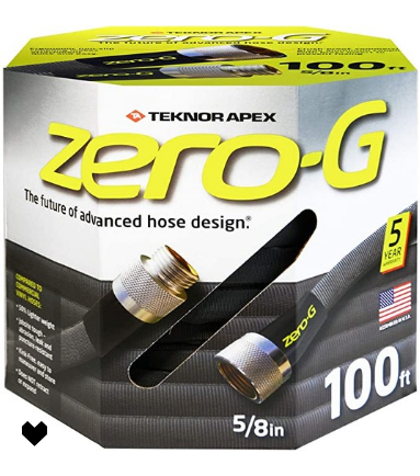 Garden Tools List by popular New England blogger, Shannon Shipman: image of a Teknor Apex Zero-G hose. 
