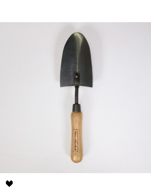 Garden Tools List by popular New England blogger, Shannon Shipman: image of a trowel. 